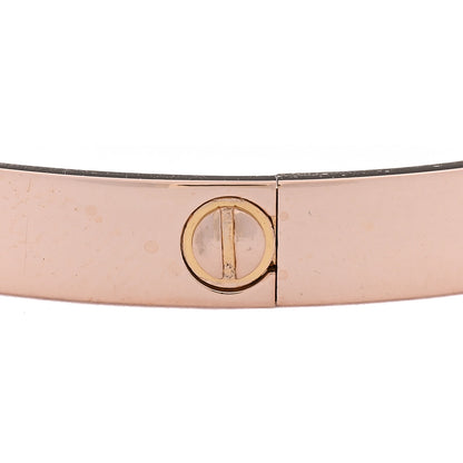 Cartier 18K Pink Gold LOVE Bracelet 17 5 of 8
