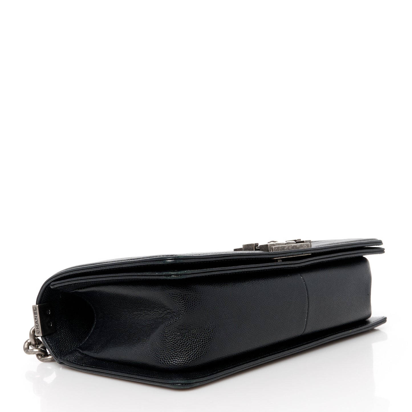 Caviar Quilted Medium Boy Flap Black