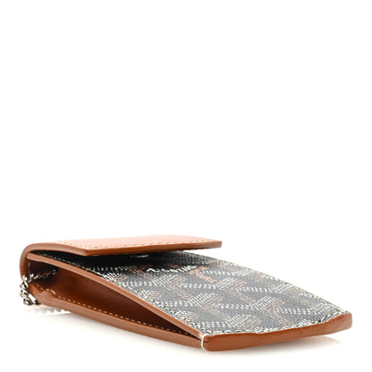 Goyard Goyardine Portier GM Key Pouch Black Gold 4 of 6