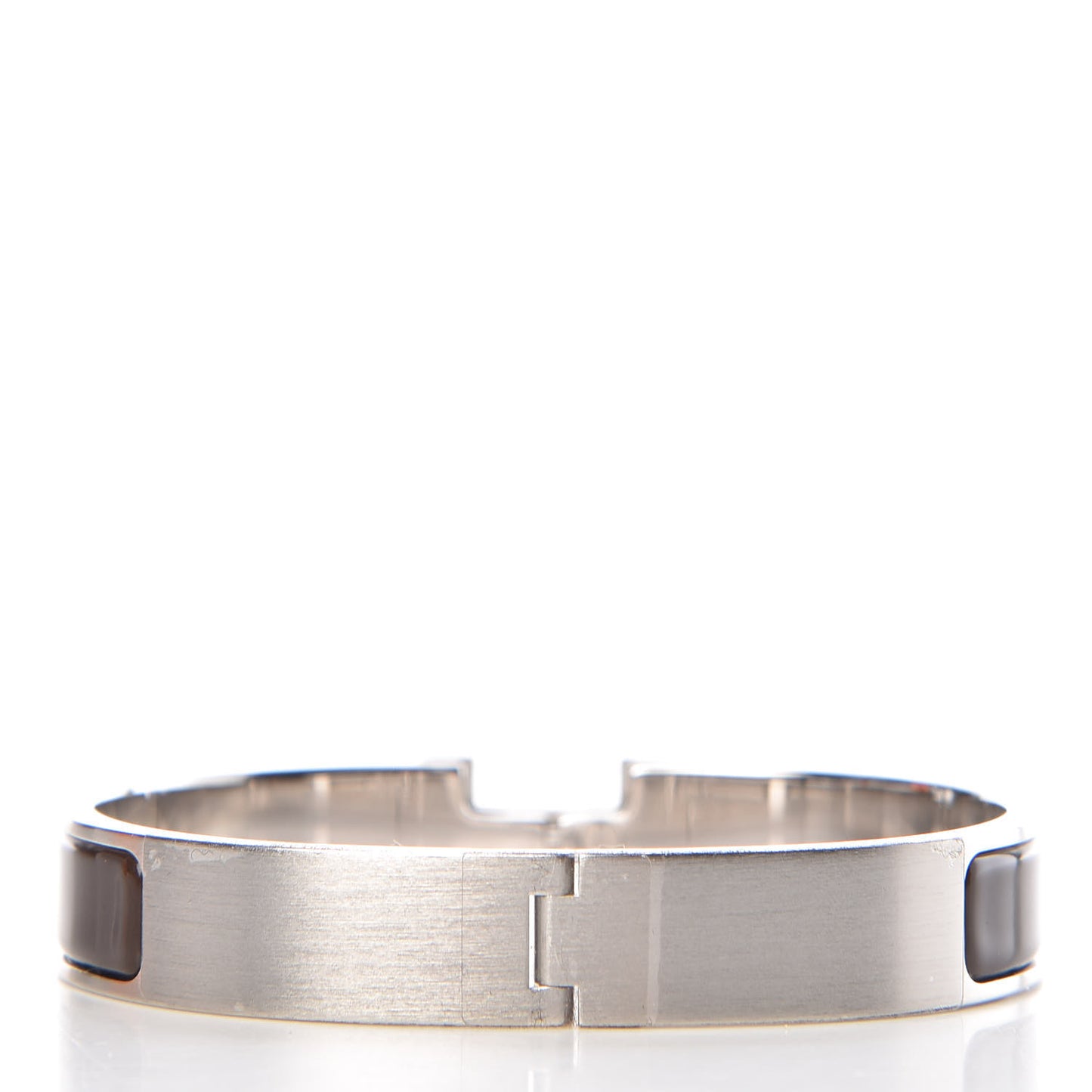 Enamel Narrow Clic Clac HH Bracelet GM Cachou