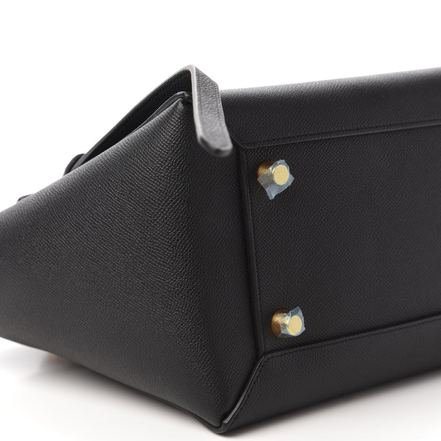Grained Calfskin Mini Belt Bag Black