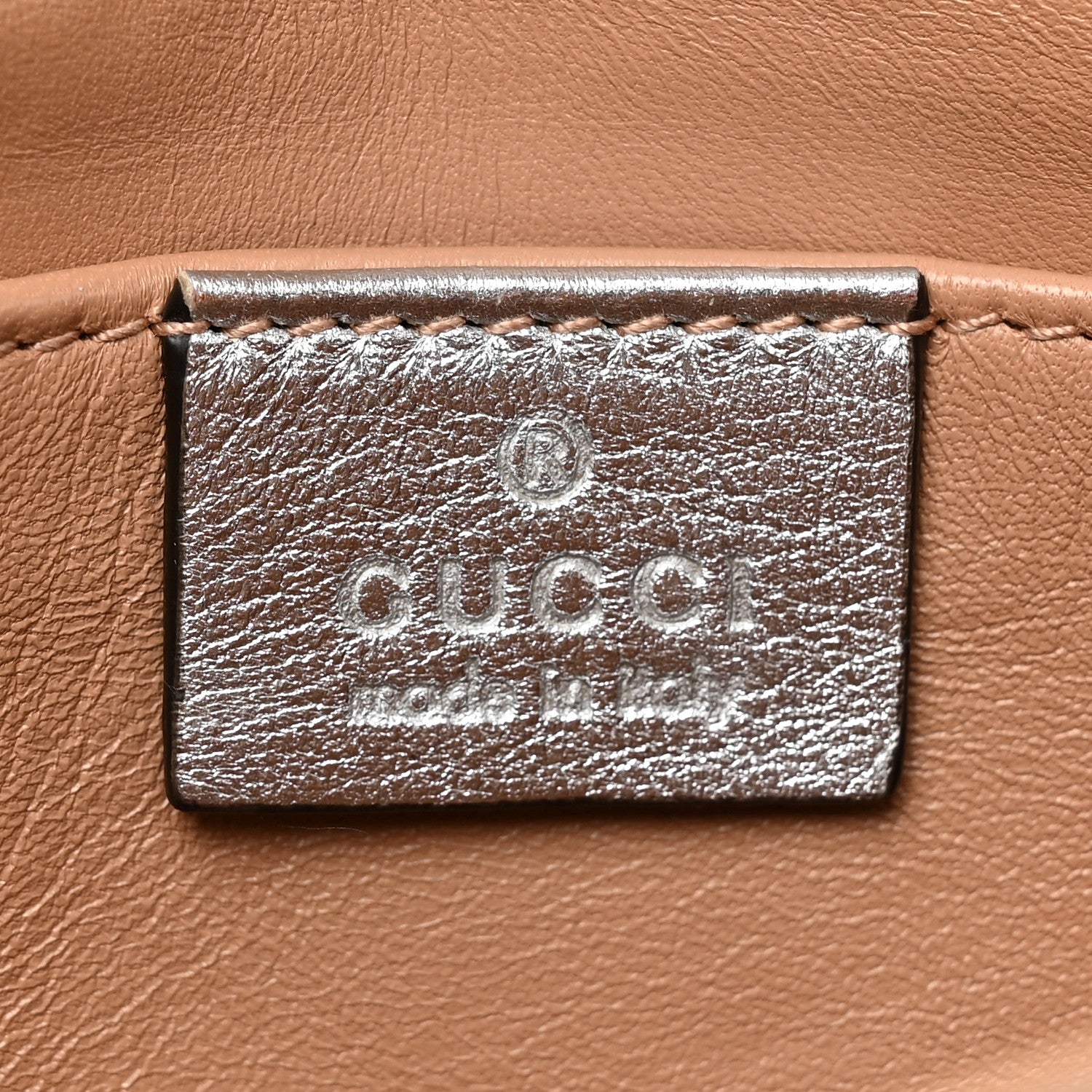 Gucci Metallic Nappa Pearl Studded Mini Queen Margaret Broadway Shoulder Bag Silver 6 of 12