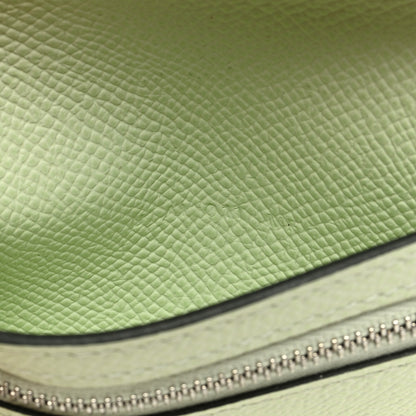Hermes Epsom Bearn Compact Wallet Vert Fizz 7 of 9