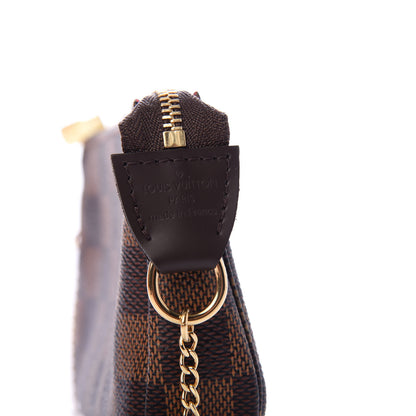Louis Vuitton Damier Ebene Mini Pochette Accessories 7 of 8