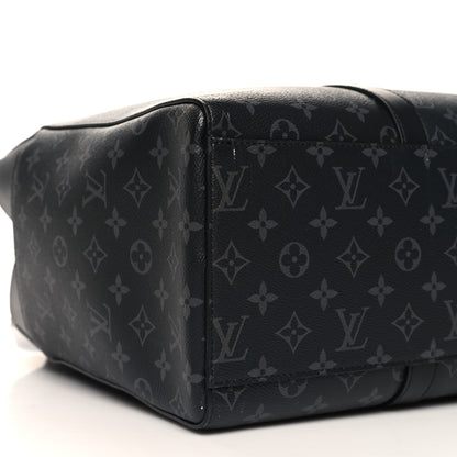 Louis Vuitton Monogram Eclipse Sac Plat 24H 8 of 9