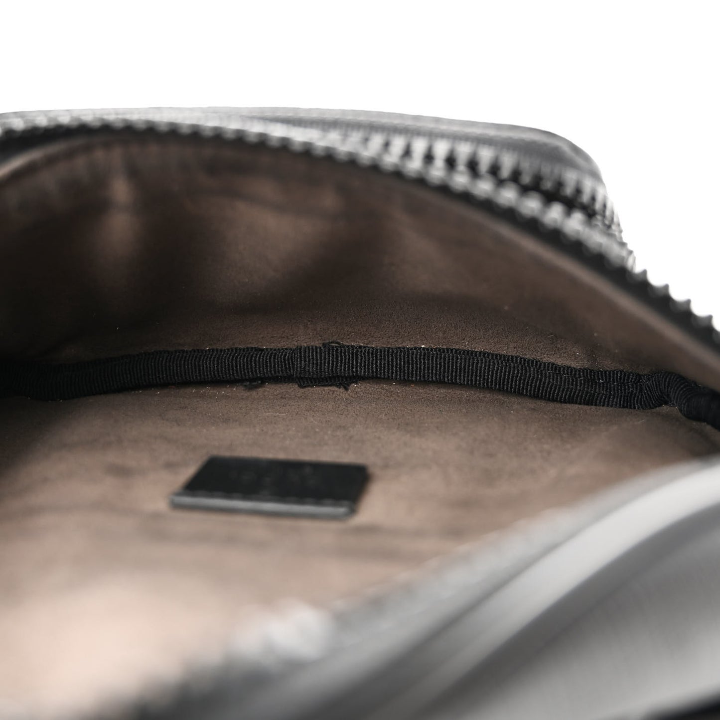 GG Supreme Monogram Belt Bag Black