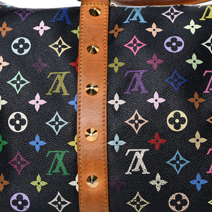 Louis Vuitton Monogram Multicolor Keepall 45 Black 22 of 44