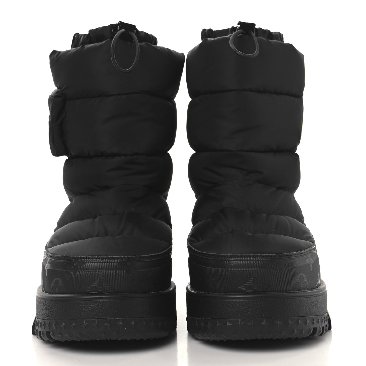 Nylon Monogram LV Alpine Mens Boot 9 Black