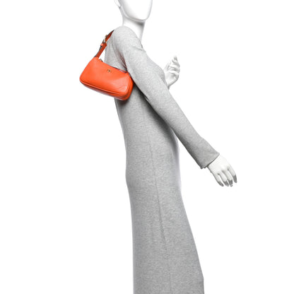 Gucci Goatskin Mini Aphrodite Shoulder Bag Orange 2 of 11