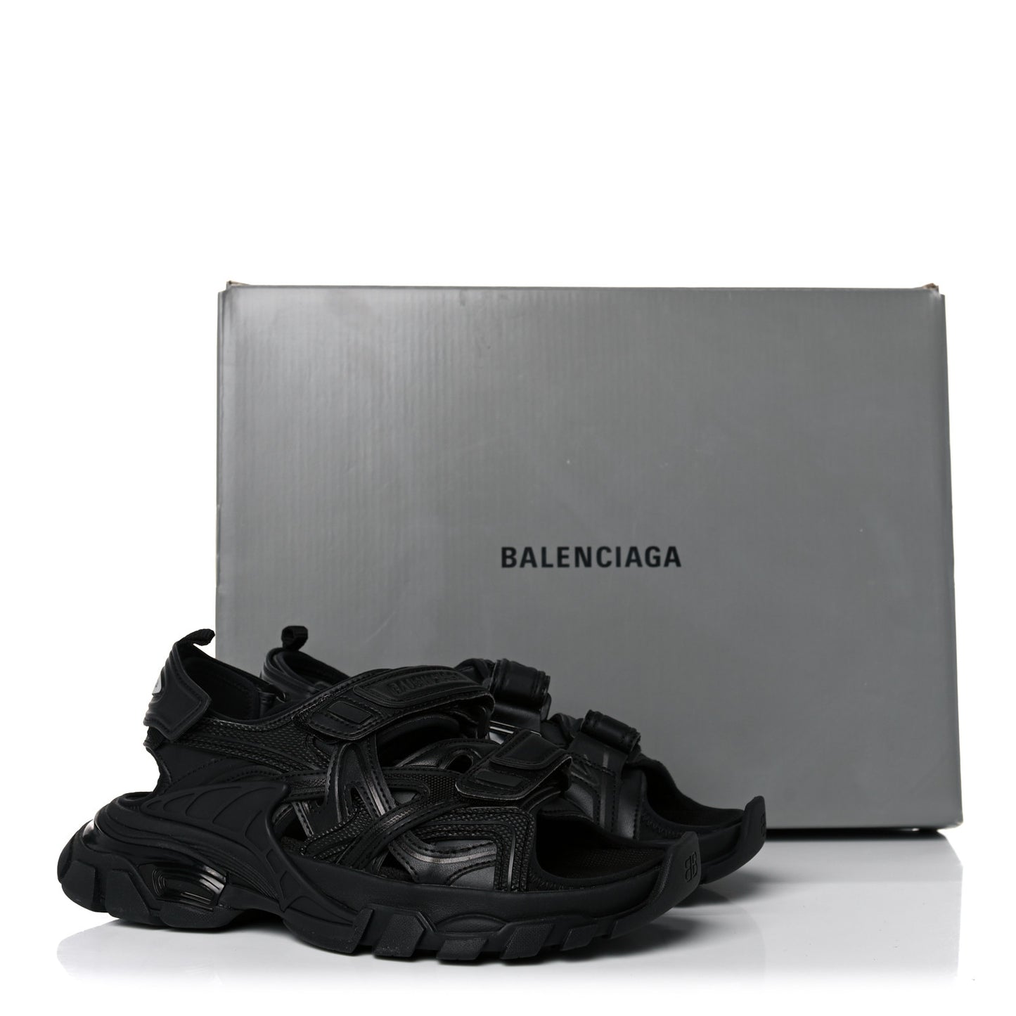 Neoprene Rubber Womens Track Sandals 36 Black