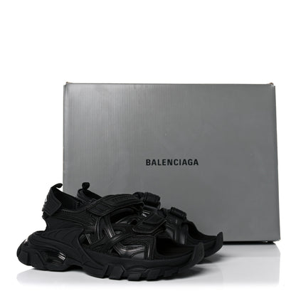 Balenciaga Neoprene Rubber Womens Track Sandals 36 Black 7 of 7