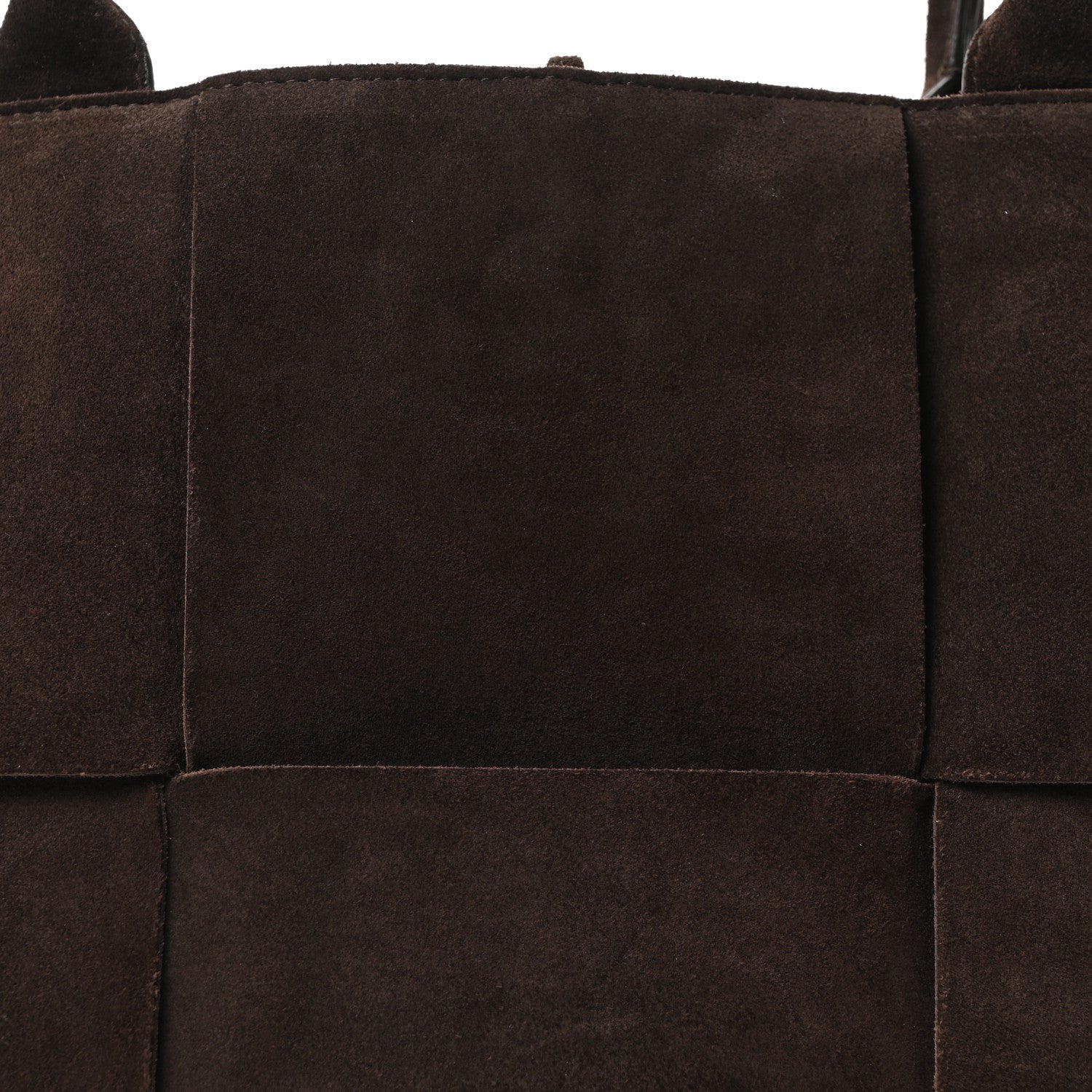 Bottega Veneta Suede Maxi Intrecciato Small Arco Tote Fondente 8 of 10