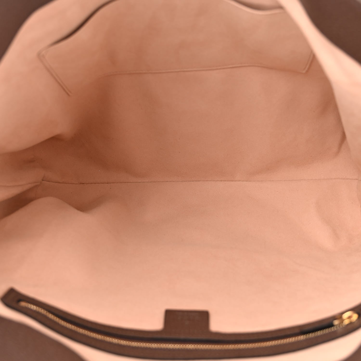 Gucci GG Supreme Monogram Textured Calfskin Web Medium Ophidia Shopping Tote Beige Ebony New Acero 5 of 11