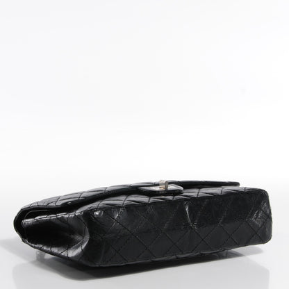 Chanel Aged Calfskin Quilted 2.55 Reissue 226 Flap Black 4 of 9