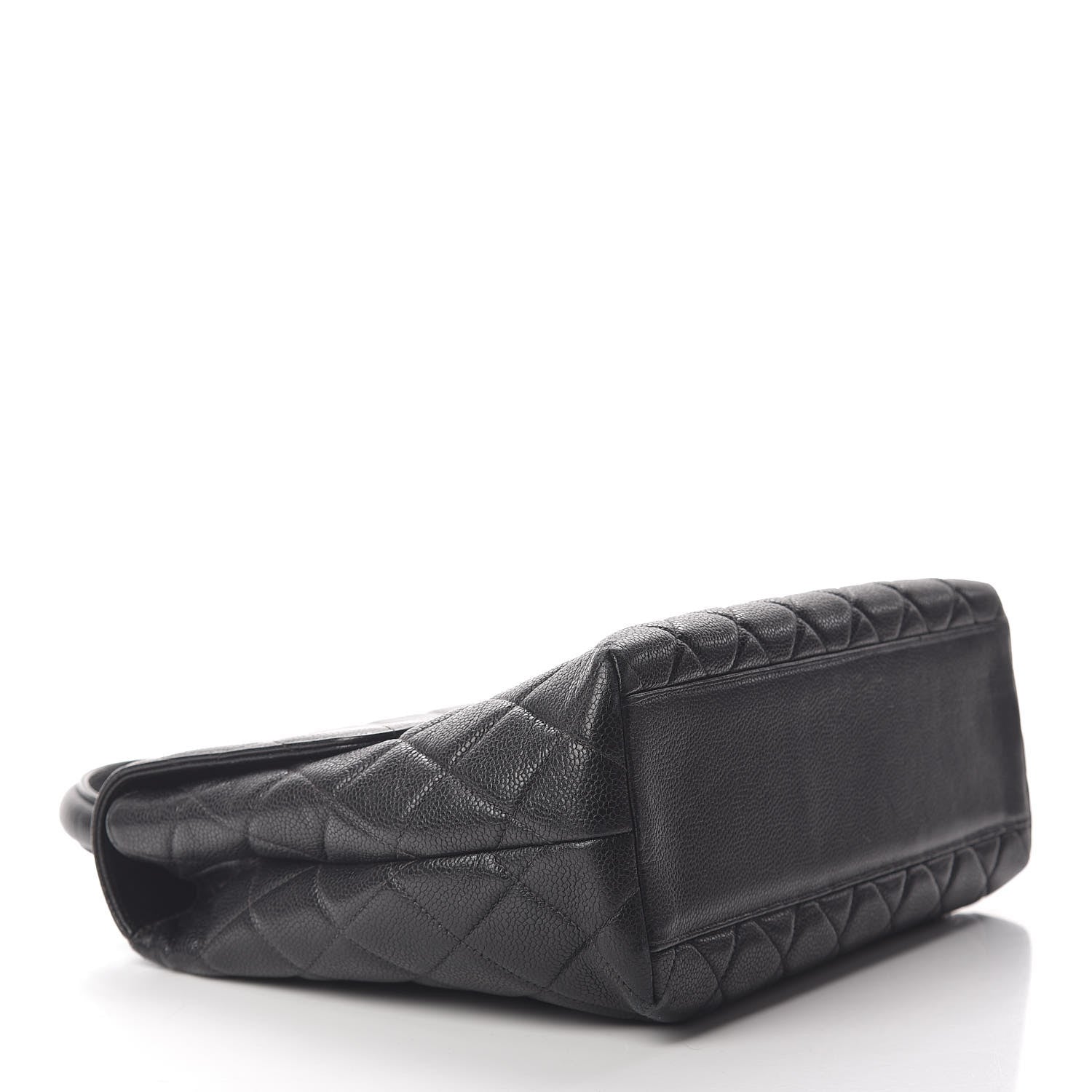 Chanel Caviar Quilted Jumbo Kelly Flap Black 4 of 11
