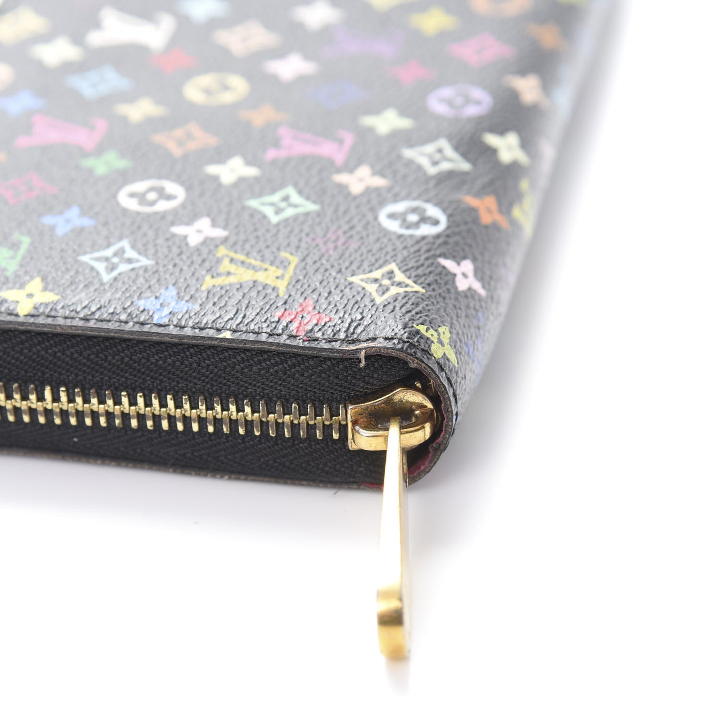 Monogram Multicolor Zippy Wallet Black Grenade