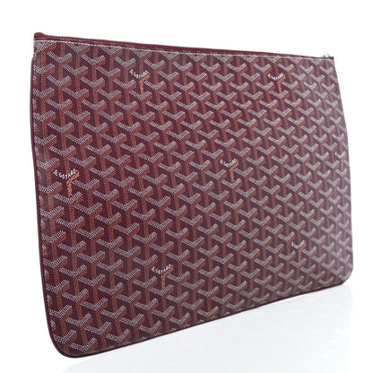 Goyard Goyardine Senat Pochette GM Burgundy 2 of 5