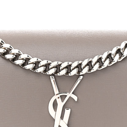 Saint Laurent Calfskin Medium Monogram Sunset Fog 9 of 13