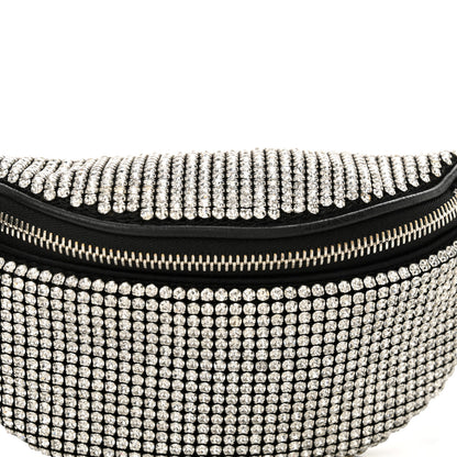 Alexander Wang Rhinestone Mesh Mini Attica Belt Bag Black 7 of 9