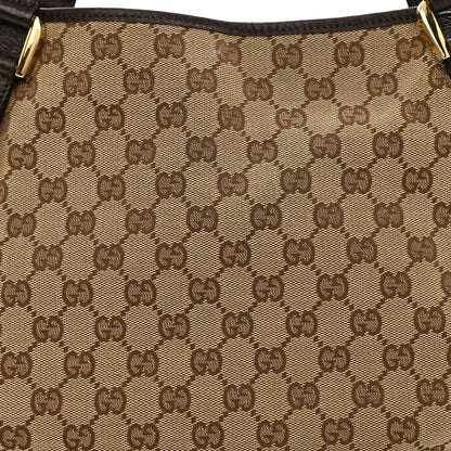 Gucci Monogram Medium Abbey Shoulder Bag Dark Brown 8 of 10