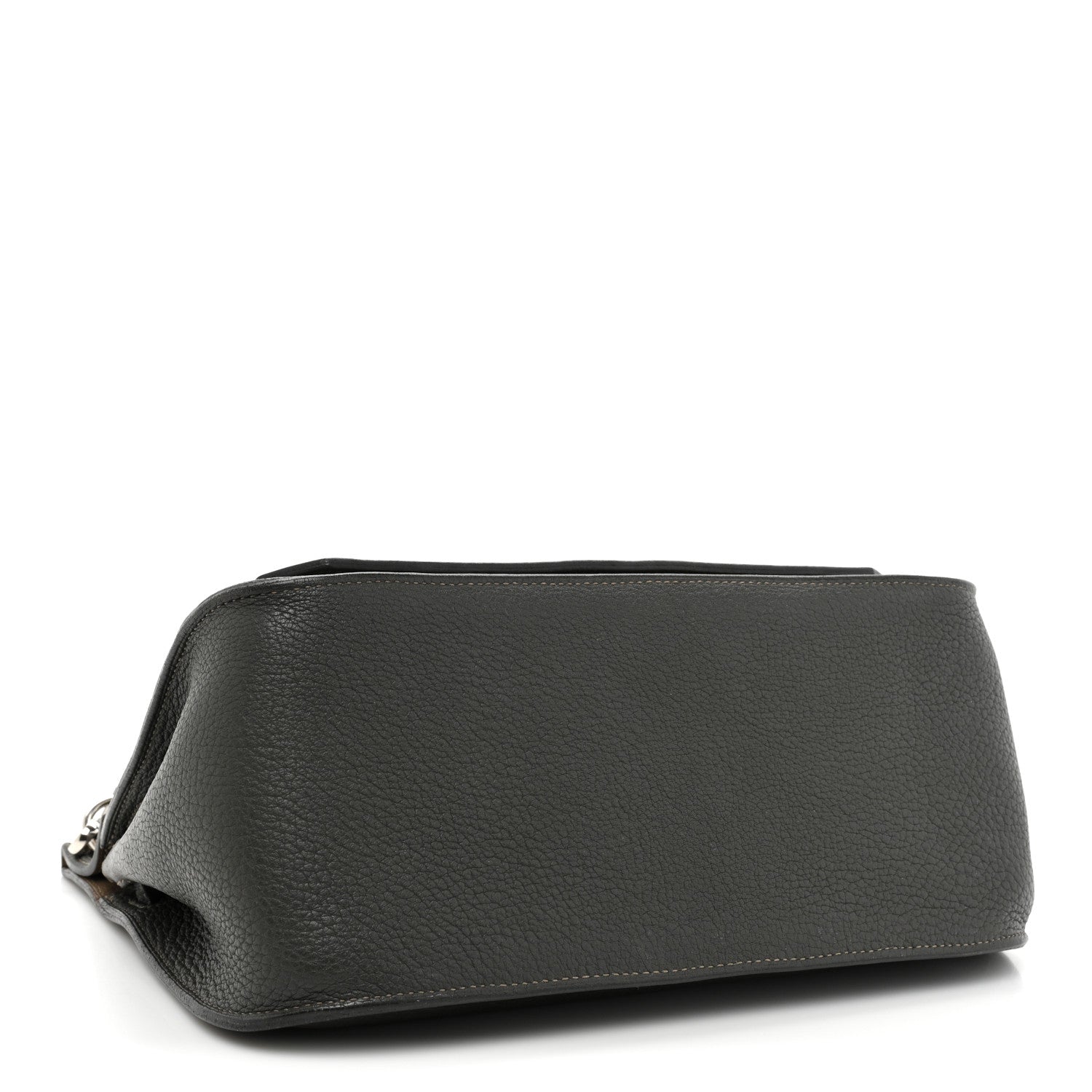 Hermes Taurillon Clemence Eclat Jypsiere 28 Etain Etoupe 4 of 11