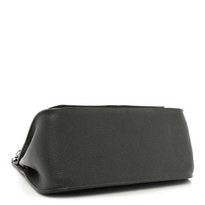 Hermes Taurillon Clemence Eclat Jypsiere 28 Etain Etoupe 4 of 11
