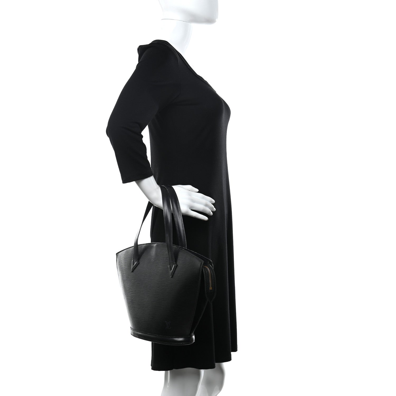 Louis Vuitton Epi Saint Jacques PM Black 2 of 18