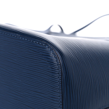 Louis Vuitton Epi Neverfull MM Indigo 11 of 19