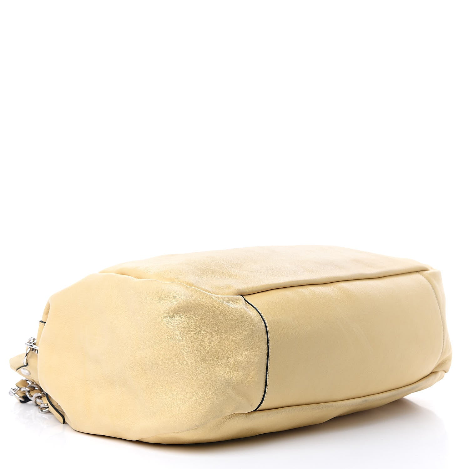 Chanel Lambskin Large Edgy Hobo Beige 4 of 16
