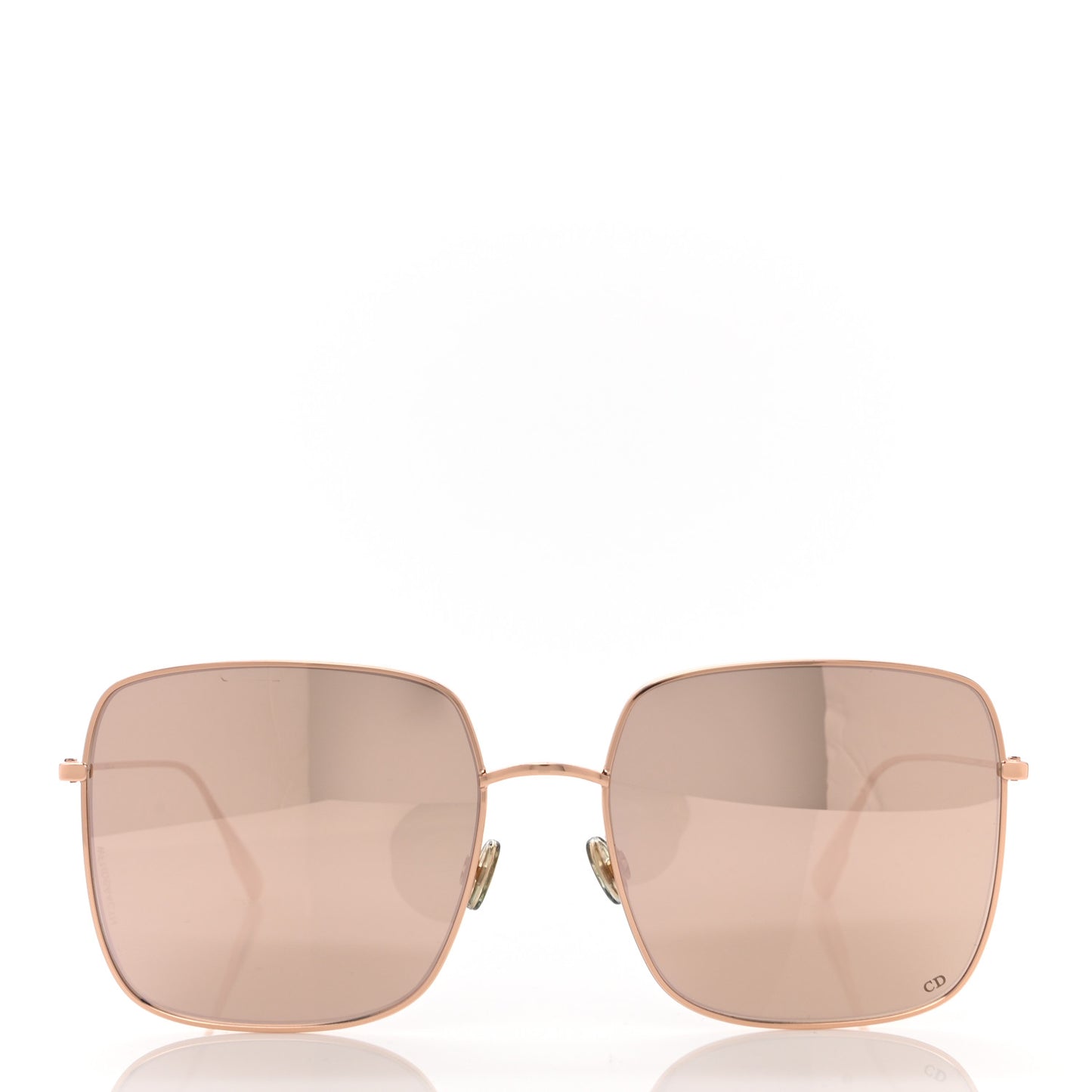 Metal Stellaire 1 Square Sunglasses Gold