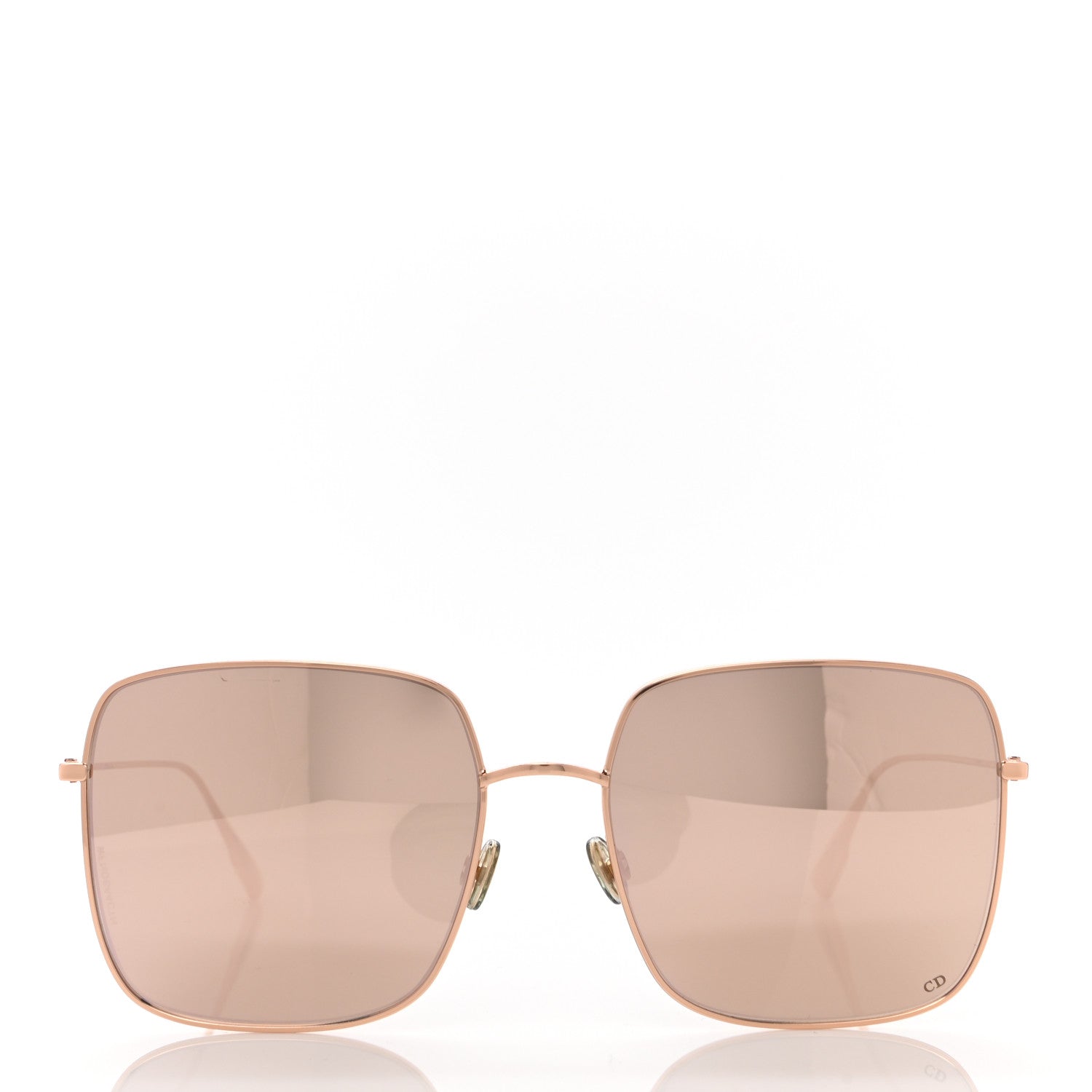 Christian Dior Metal Stellaire 1 Square Sunglasses Gold 2 of 11