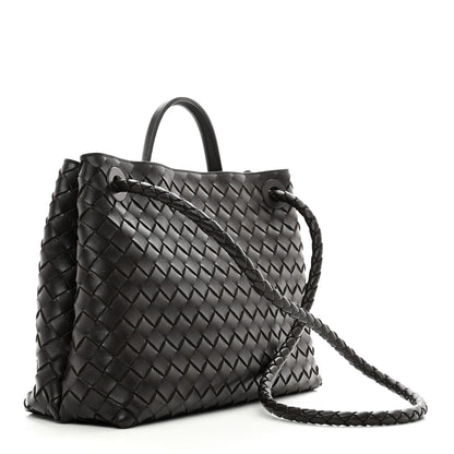 Bottega Veneta Nappa Intrecciato Medium Andiamo Shoulder Bag Fondant 3 of 10