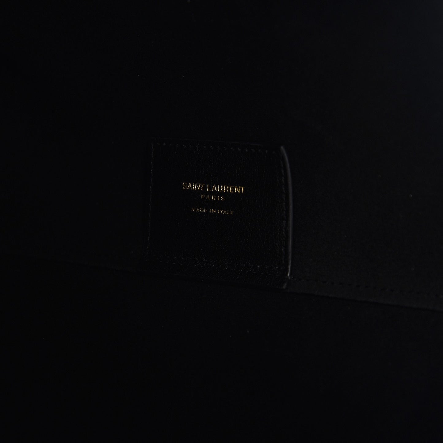 Calfskin Large Shopping Tote Black