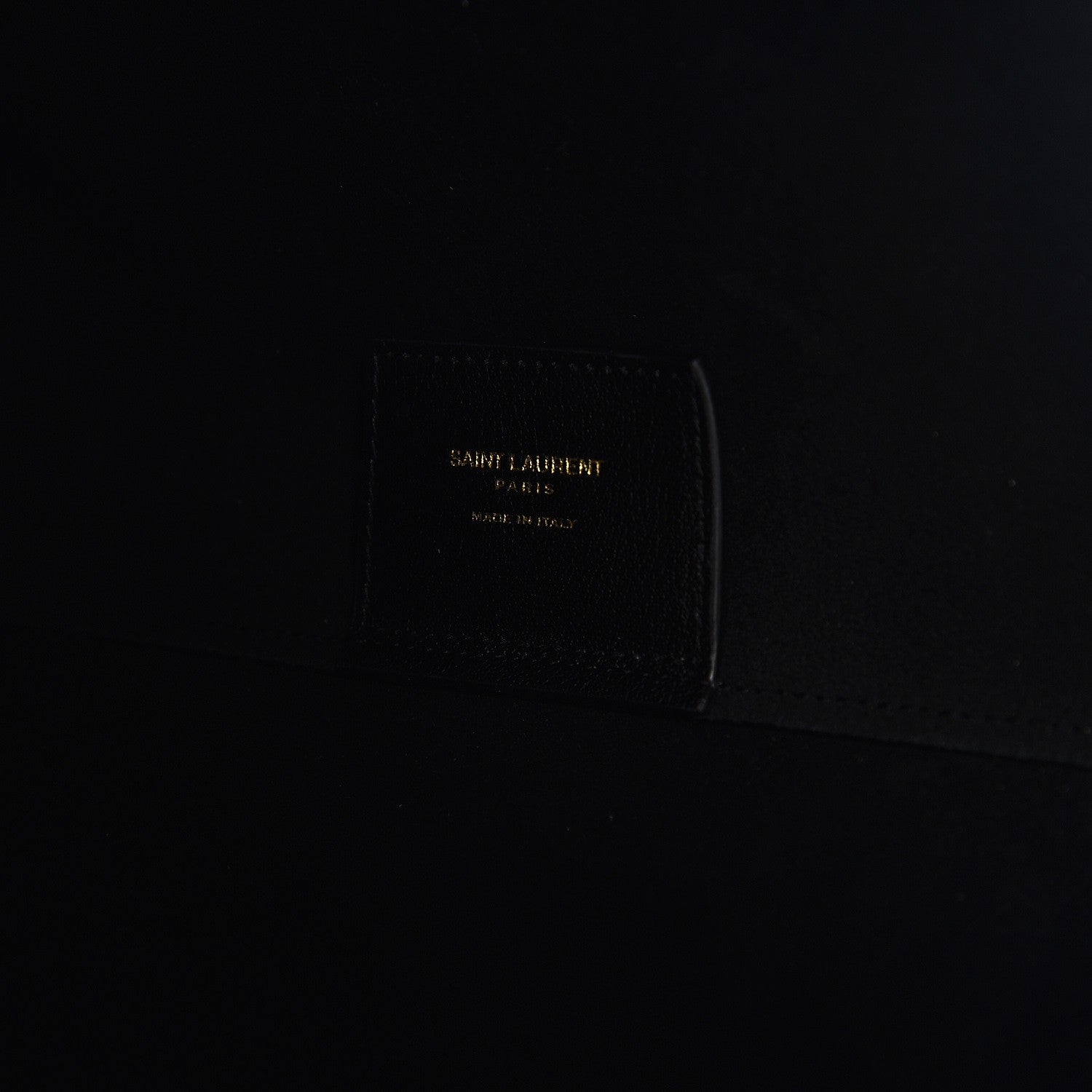 Saint Laurent Calfskin Large Shopping Tote Black 8 of 10