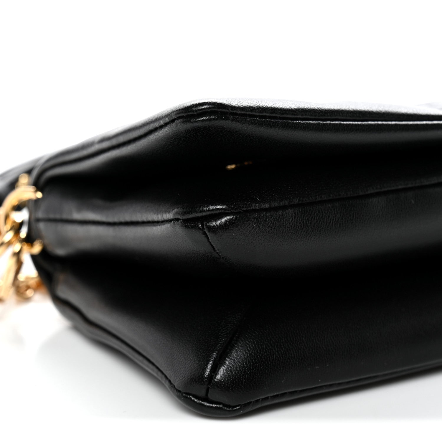 Louis Vuitton Lambskin Embossed Monogram Pochette Coussin Crossbody Black 8 of 9
