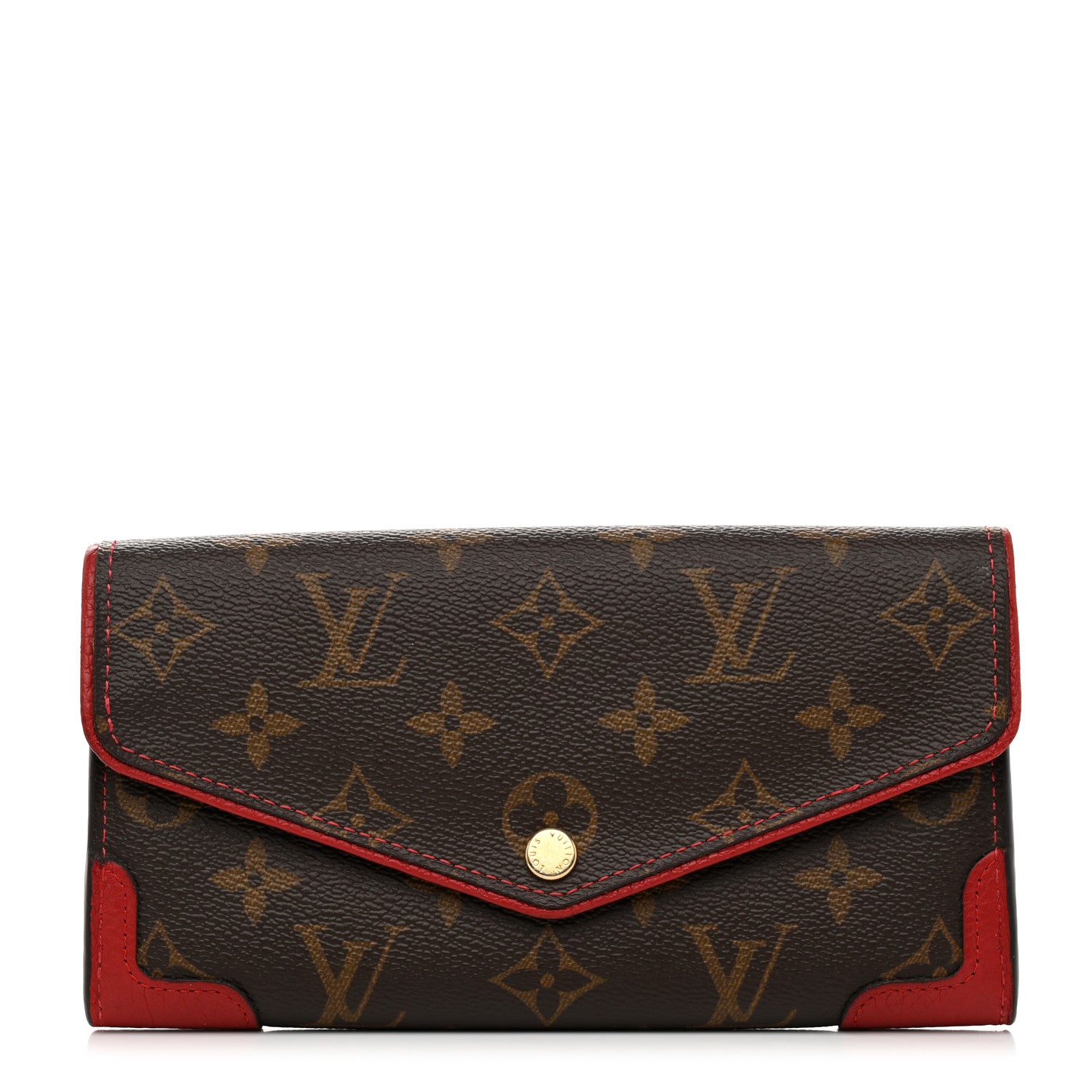 Louis Vuitton Monogram Sarah Retiro Wallet Cherry 1 of 13