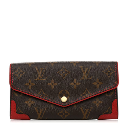 Louis Vuitton Monogram Sarah Retiro Wallet Cherry 1 of 13