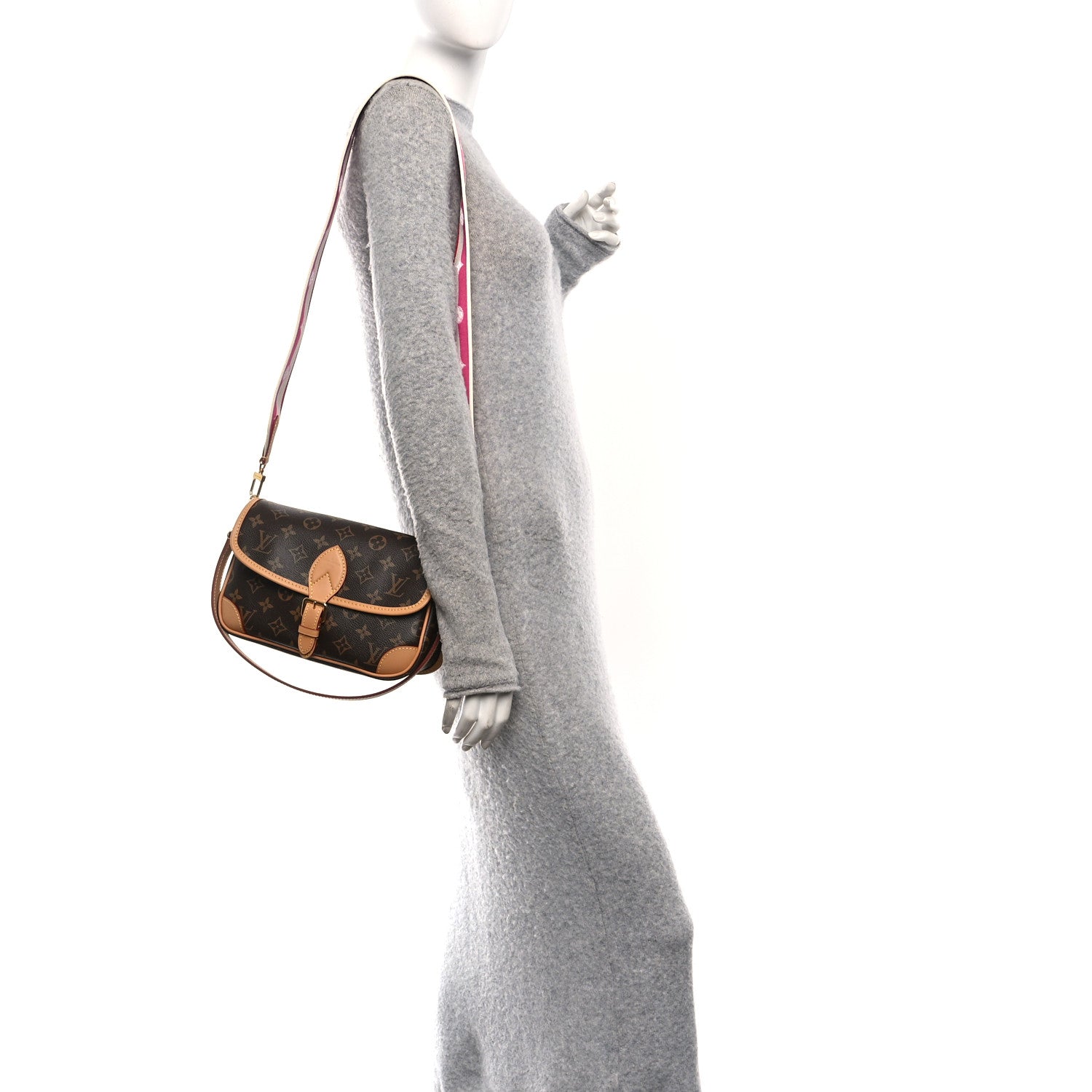 Louis Vuitton Monogram Diane Fuchsia 2 of 9