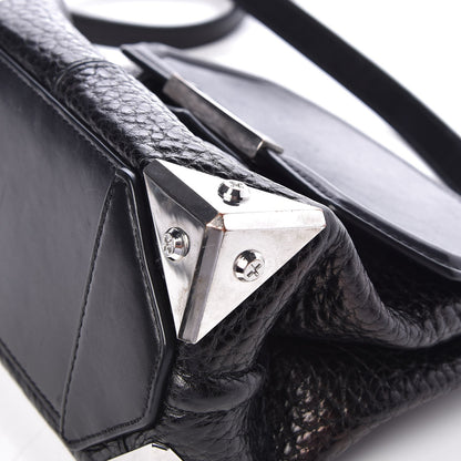 Alexander Wang Calfskin Small Marion Tote Black Silver Hardware 7 of 10