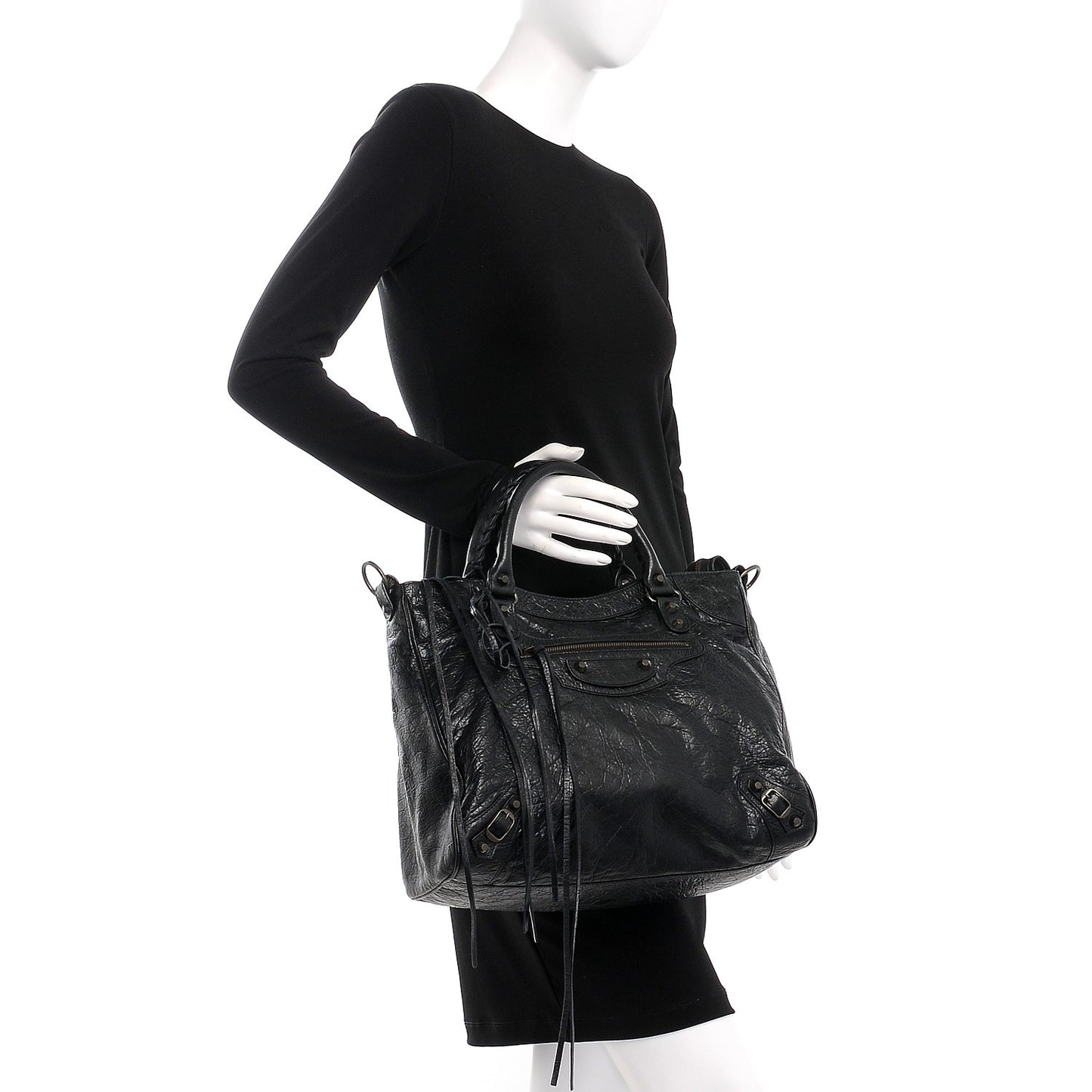 Agneau Classic Hardware Velo Black