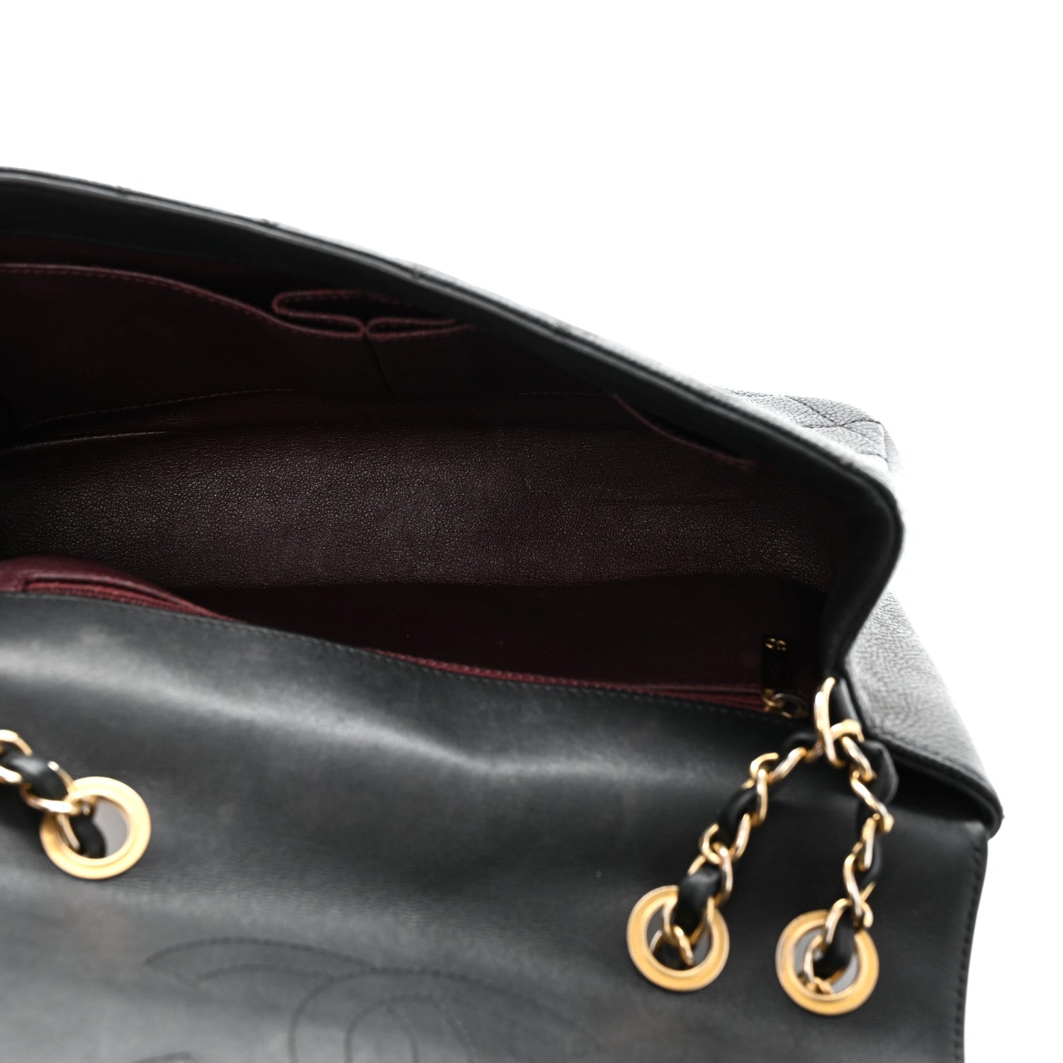 Chanel Caviar Quilted Medium CC Filigree Flap Black 5 of 10