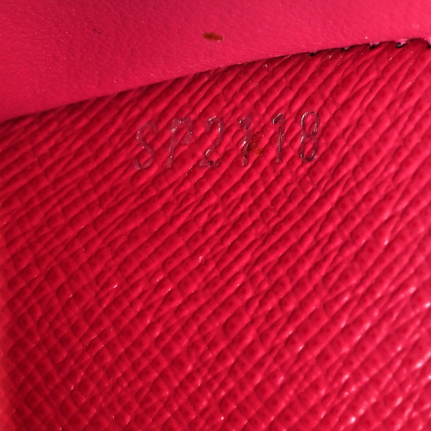 Louis Vuitton Epi Victorine Wallet Indigo Hot Pink 6 of 9