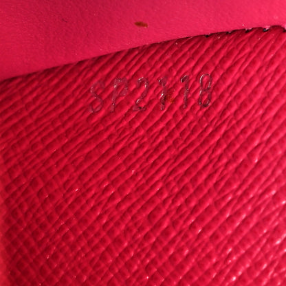 Louis Vuitton Epi Victorine Wallet Indigo Hot Pink 6 of 9