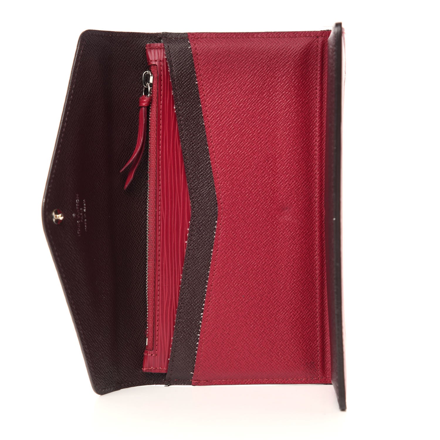 Louis Vuitton Epi Josephine Wallet Fuchsia 6 of 10