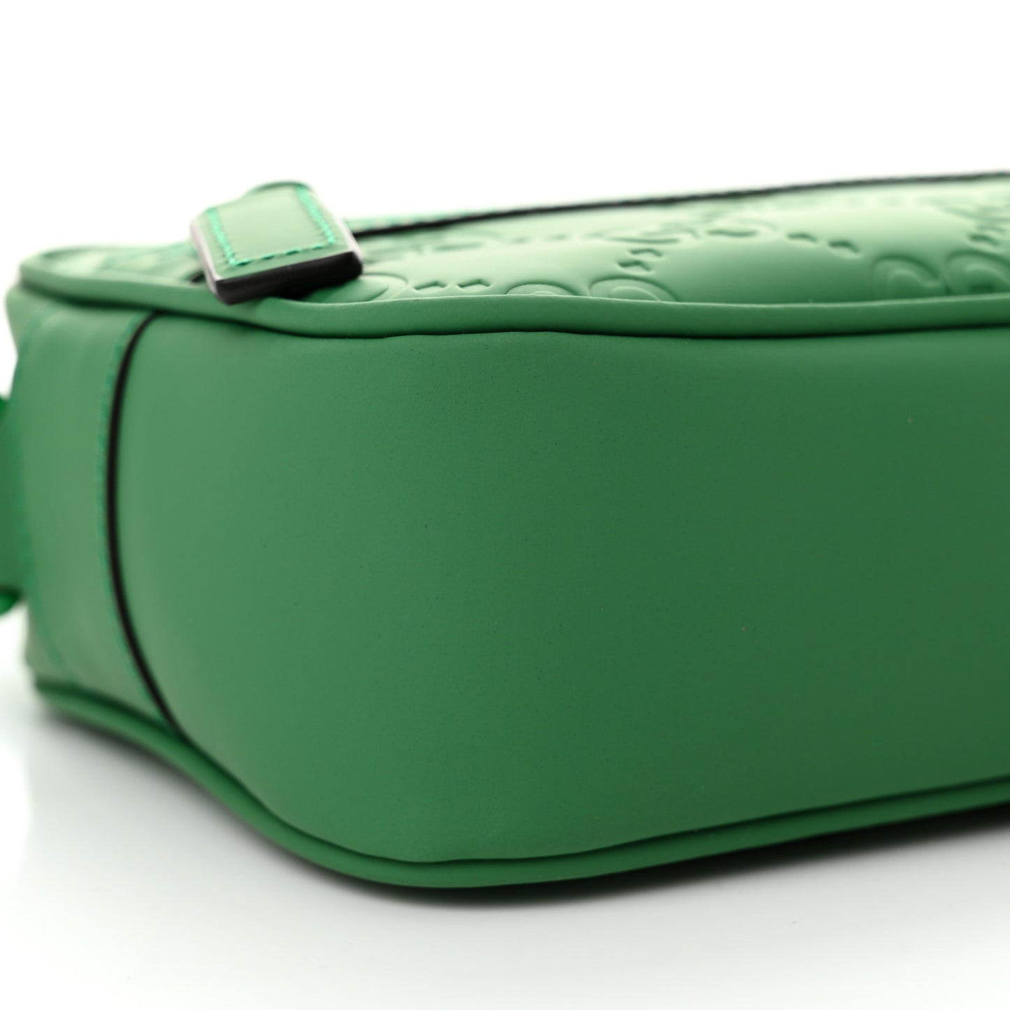 Rubber Effect Monogram GG Mini Crossbody Bag New Shamrock