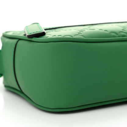 Gucci Rubber Effect Monogram GG Mini Crossbody Bag New Shamrock 9 of 11