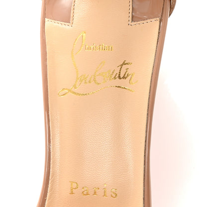 Christian Louboutin Patent Nappa Trezanita 70 Sandals 39 Nude 8 of 9