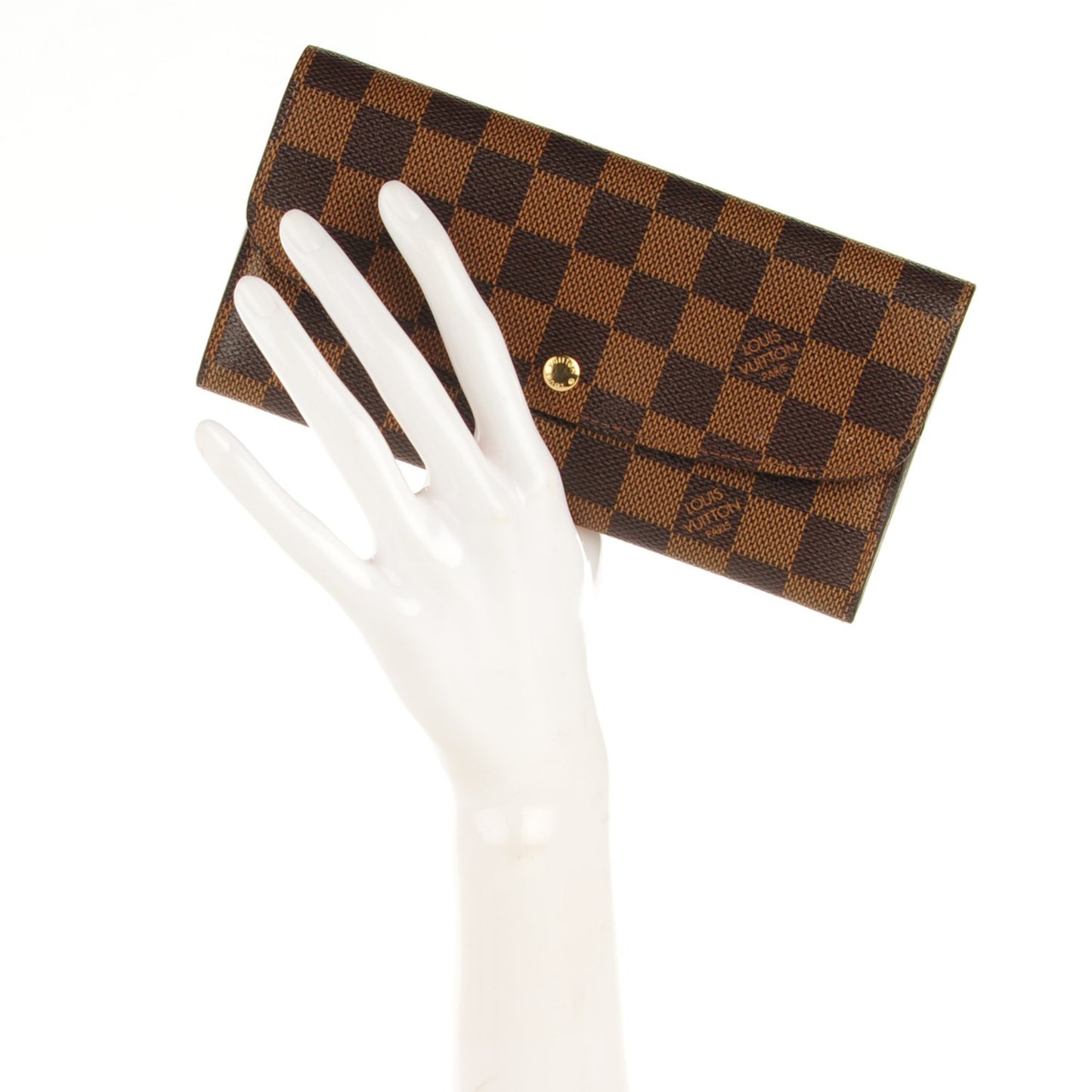 Damier Ebene Emilie Wallet