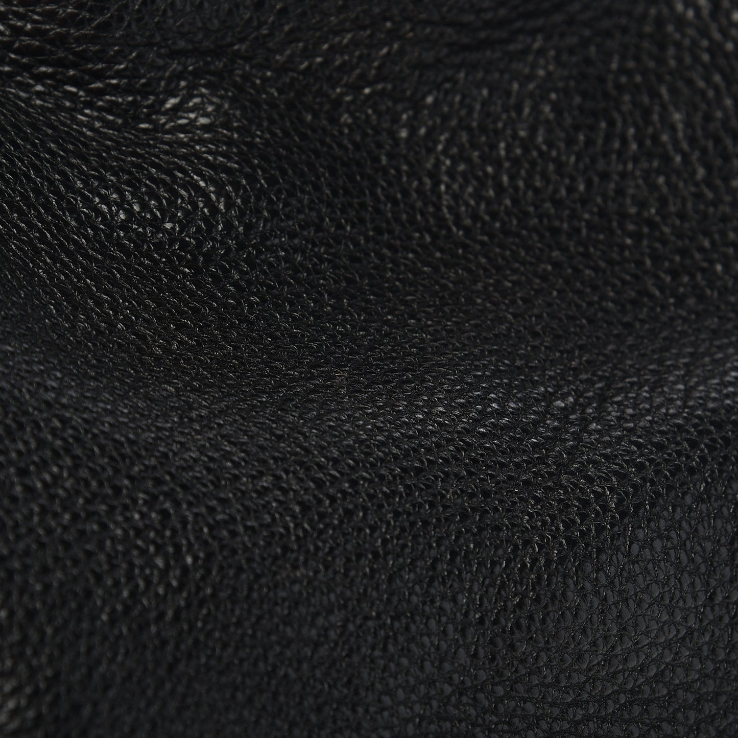 Pebbled Calfskin Medium Soho Shoulder Bag Black