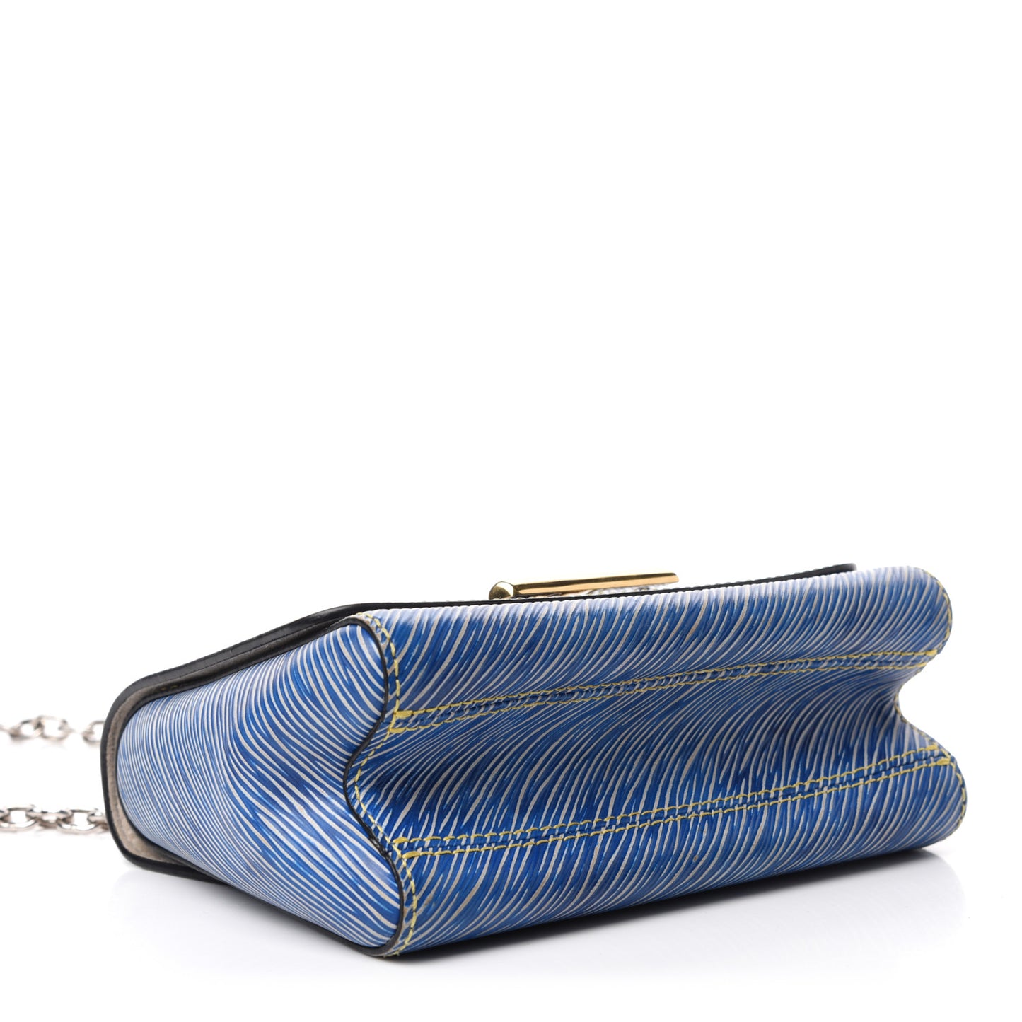 Epi Twist Shoulder Bag PM Denim Light